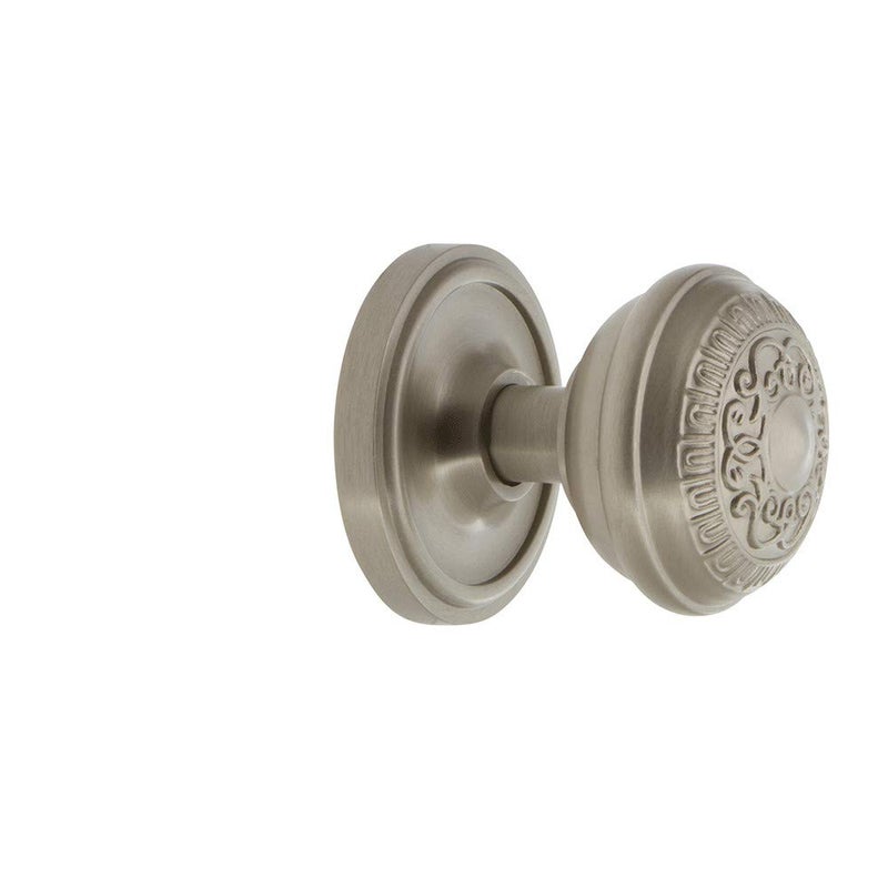 Nostalgic Warehouse Classic Rosette with Egg & Dart Round Door Knob - Image 4